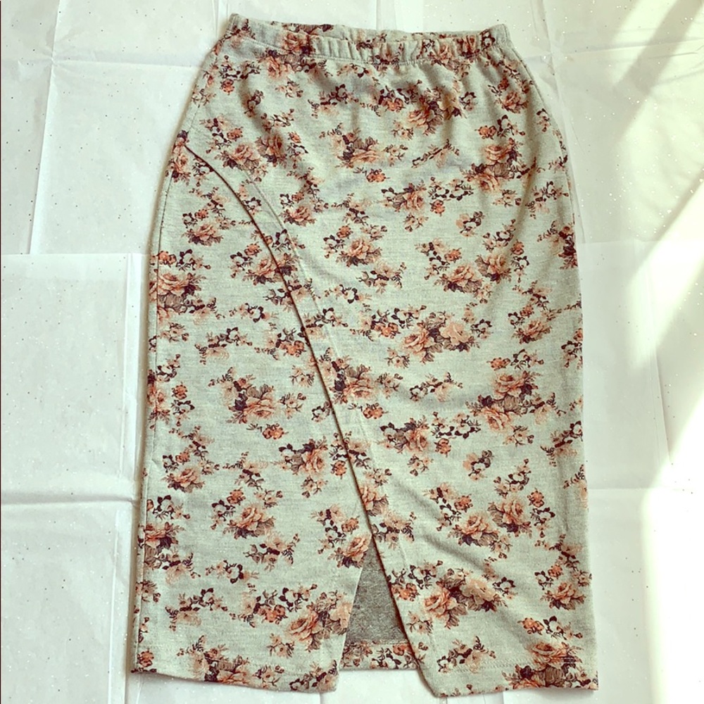 Cotton floral skirt: Small